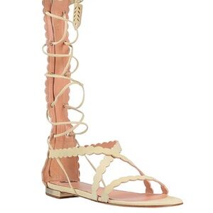 Elegant gold Gladiator Sandals